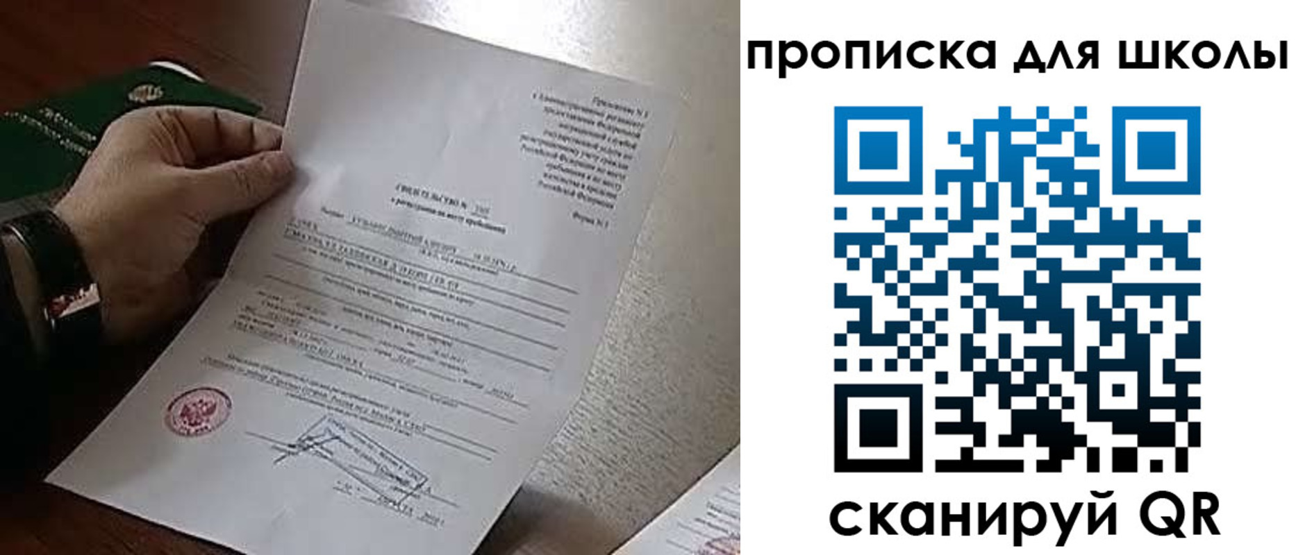 прописка ребенка в Луге